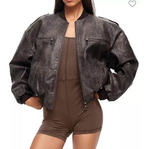 Casey Bike Jacket in Chocolate